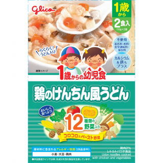 1歳からの幼児食＜鶏のけんちん風うどん＞外装画像